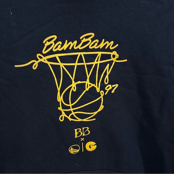 Fanatics NBA Golden State Warriors x Above the Rim Bam Bam Hoodie - Picture 3 of 7